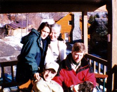 Katherine (Kat) McDougal Wheeler McCandless; Ruth Bennett McDougal Dorrough; Ben Dorrough; Chris Wheeler; Lake George